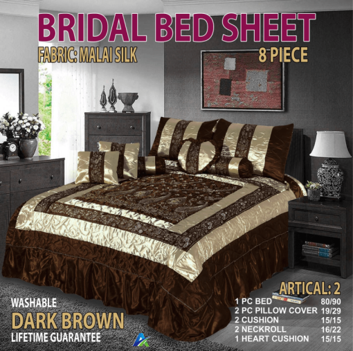 Dark Brown Bridal Set