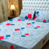 Export Quality Cotton Bedsheet - color full rectangles