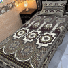 Yellow Elegance: Gultex Multani Bedsheets - Easily Washable