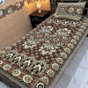Red Roses Romance: Gultex Multani Bedsheets - 100% Color Guaranteed